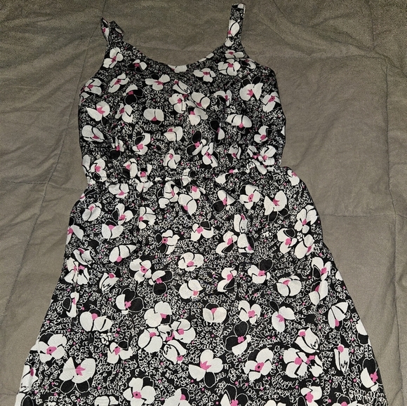 BeBop Other - BeBop black and white floral dress